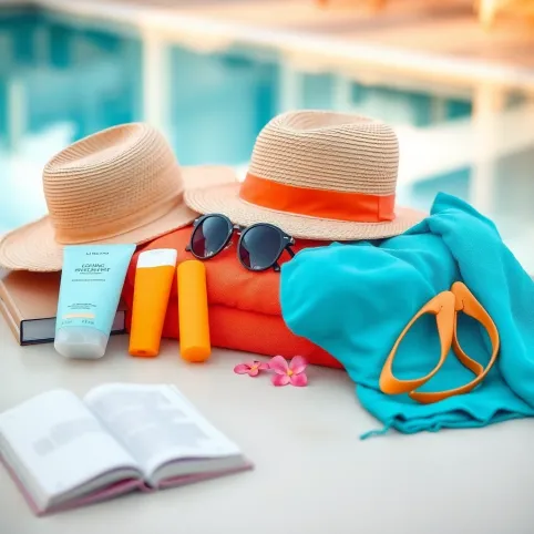 Co zabrać do hotelu z basenem