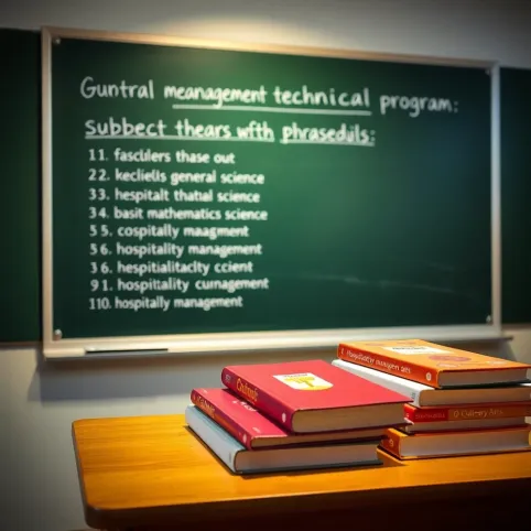 Jakie przedmioty odchodzą w 2 klasie technikum hotelarskim