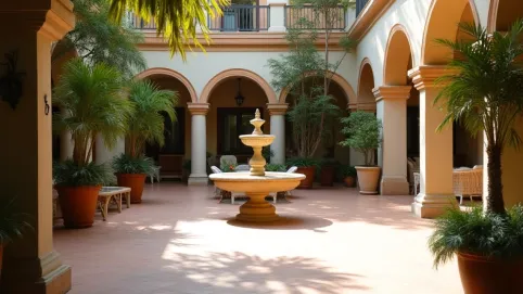 Patio w hotelu co to takiego